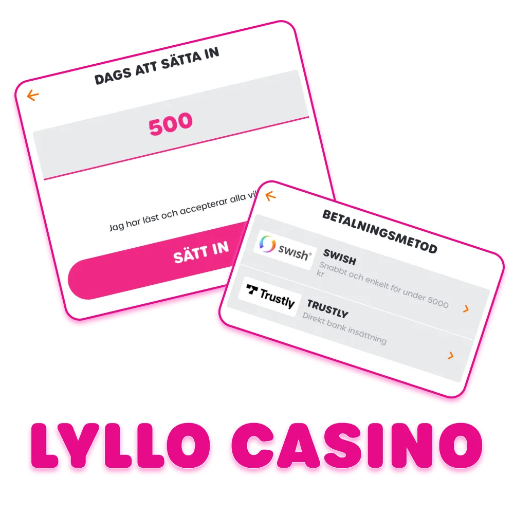 Få dina vinster snabbt och enkelt med Lyllo Casino.